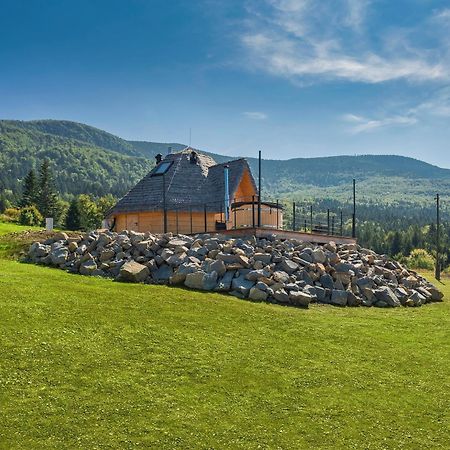 Osada Poli Zawoja - Panoramiczny Domek Z Prywatna Balia I Hydromasazem Skawica  Zewnętrze zdjęcie